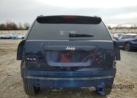 2012 Jeep Compass Sport из США, поврежденный, VIN 1C4NJDBB2CD633573